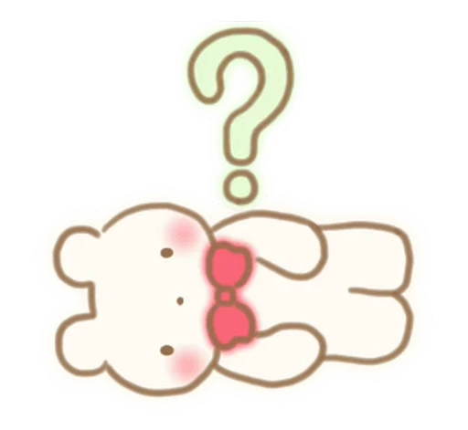 🎀 Стикер «зайка пинки» для Telegram