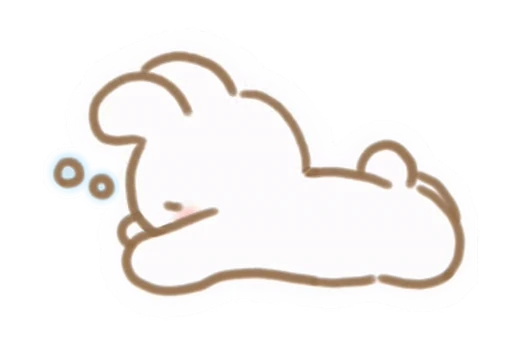 🎀 Стикер «зайка пинки» для Telegram