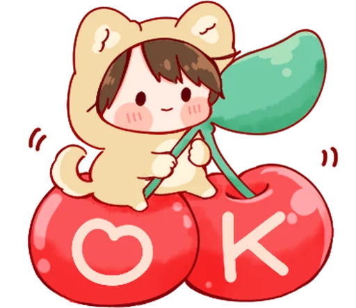 🍓 Стикер «Kun cat» для Telegram