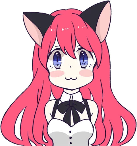 ☺️ Стикер «A Cute Little Rabbit Girl» для Telegram