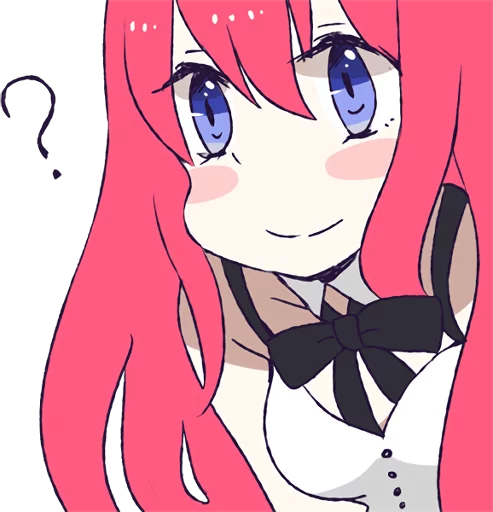 🤔 Стикер «A Cute Little Rabbit Girl» для Telegram
