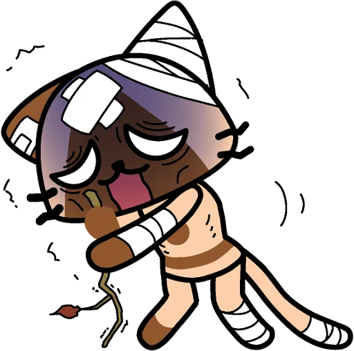 🤕 Стикер «AIROU» для Telegram