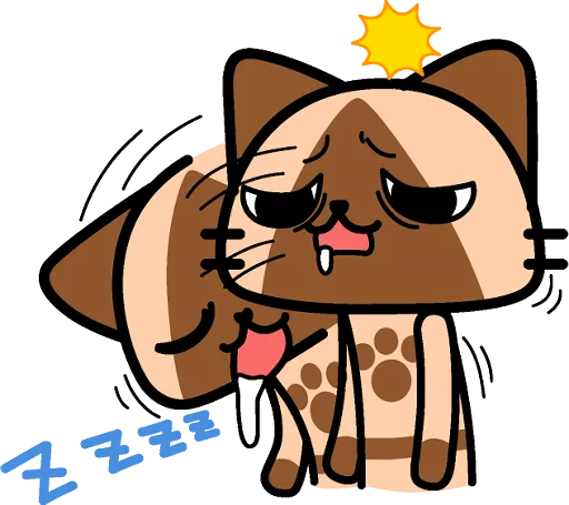 😪 Стикер «AIROU» для Telegram