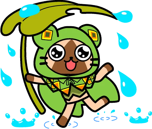 ☔ Стикер «AIROU» для Telegram
