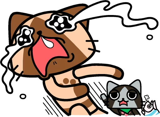 😭 Стикер «AIROU» для Telegram