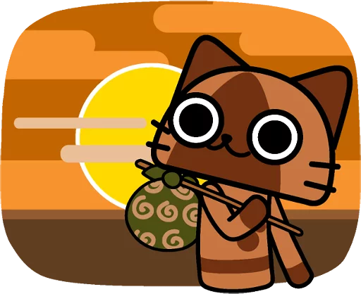 🌅 Стикер «AIROU» для Telegram