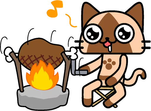 🤤 Стикер «AIROU» для Telegram
