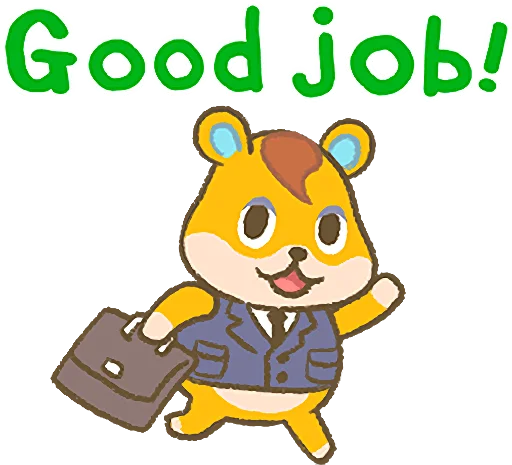 💪 Стикер «Animal Crossing 15th Anniversary Sticker» для Telegram