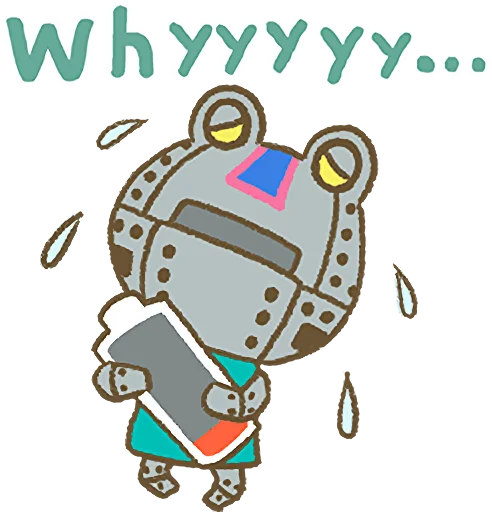🔌 Стикер «Animal Crossing 15th Anniversary Sticker» для Telegram
