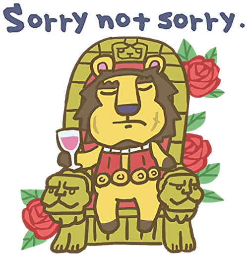 🤴 Стикер «Animal Crossing 15th Anniversary Sticker» для Telegram
