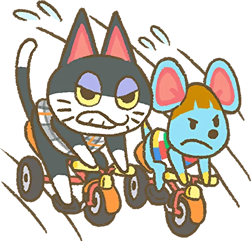 😤 Стикер «Animal Crossing 15th Anniversary Sticker» для Telegram