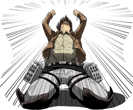 ✊ Стикер «Attack on Titan» для Telegram