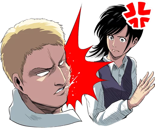👊 Стикер «Attack on Titan» для Telegram