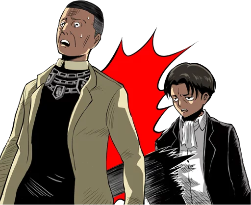 👊 Стикер «Attack on Titan» для Telegram