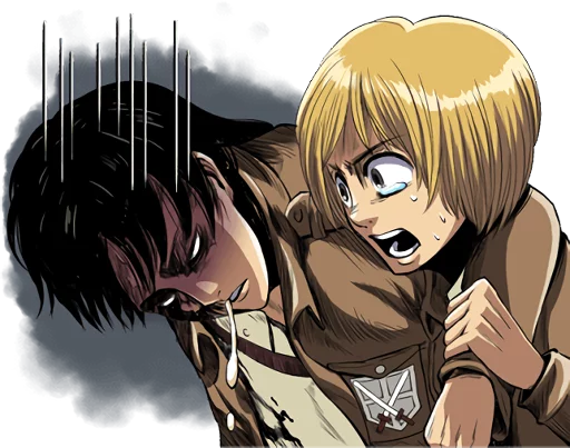😵 Стикер «Attack on Titan» для Telegram