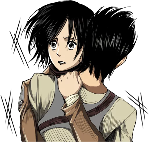 😧 Стикер «Attack on Titan» для Telegram