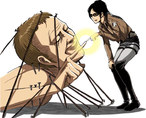 👉 Стикер «Attack on Titan» для Telegram