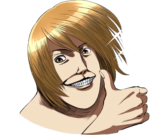 😁 Стикер «Attack on Titan» для Telegram