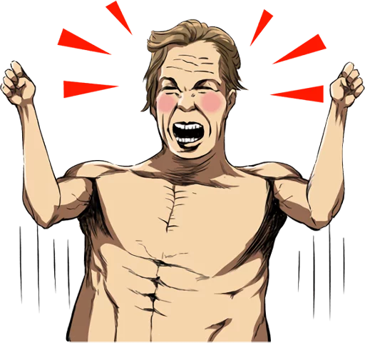 😆 Стикер «Attack on Titan» для Telegram