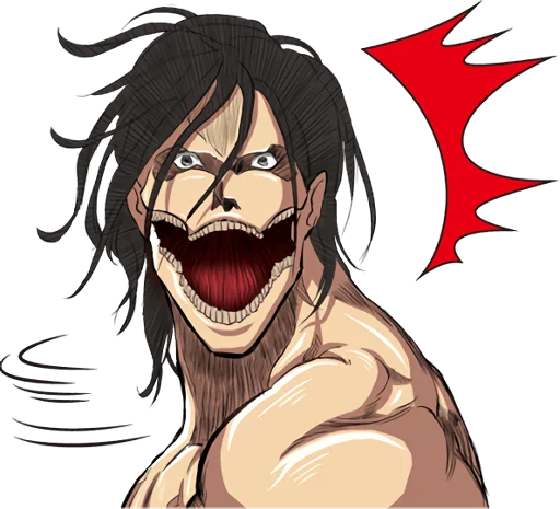 😲 Стикер «Attack on Titan» для Telegram