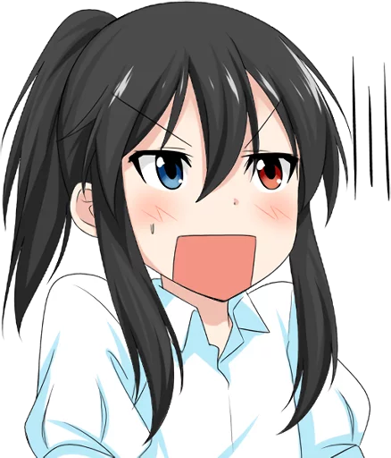 😦 Стикер «Bellezza Felutia in school uniform» для Telegram