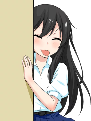 😝 Стикер «Bellezza Felutia in school uniform» для Telegram