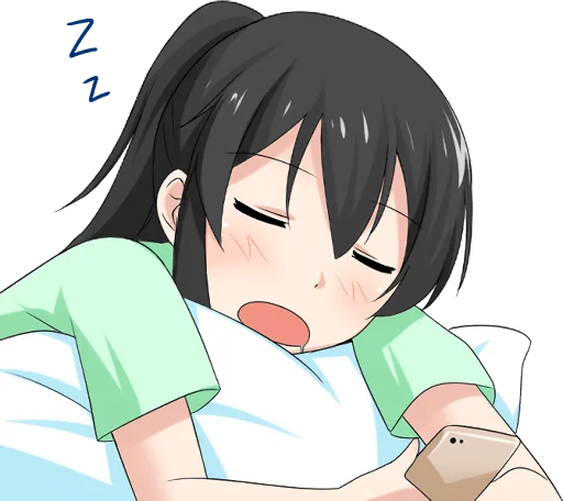 😴 Стикер «Bellezza Felutia in school uniform» для Telegram