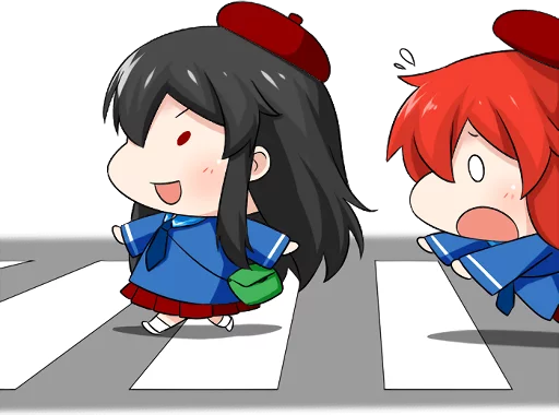 🚦 Стикер «Bellezza Felutia in school uniform» для Telegram