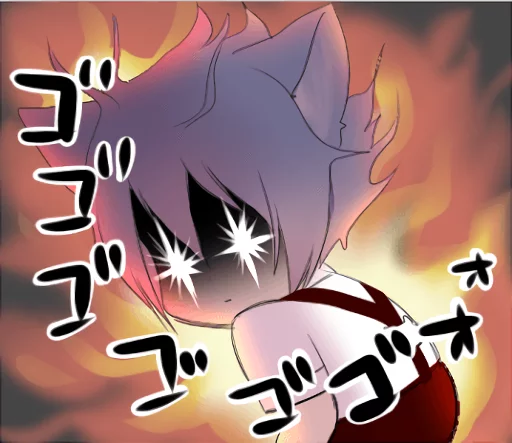 😈 Стикер «Boy of a black cat» для Telegram