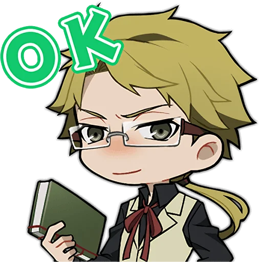 👌 Стикер «Bungo Stray Dogs Mayoi Inu Kaikitan» для Telegram
