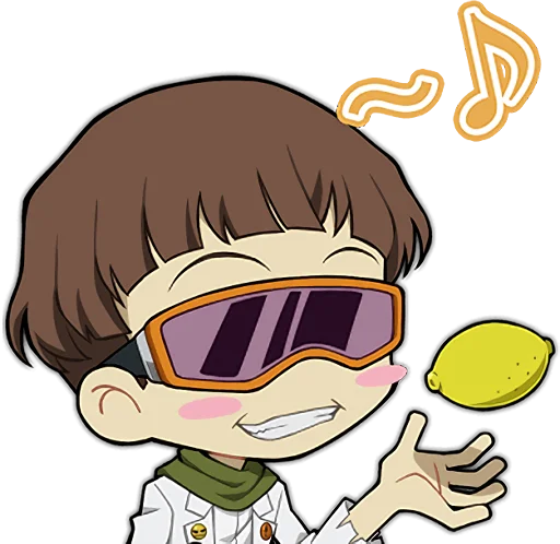 🍋 Стикер «Bungo Stray Dogs Mayoi Inu Kaikitan» для Telegram