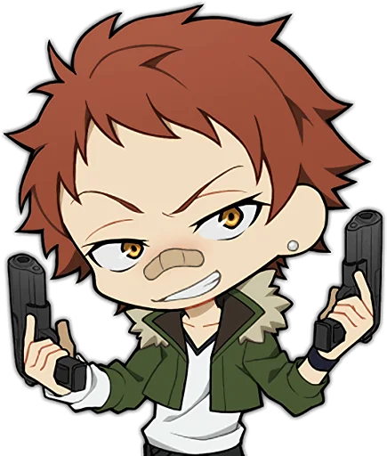 🔫 Стикер «Bungo Stray Dogs Mayoi Inu Kaikitan» для Telegram
