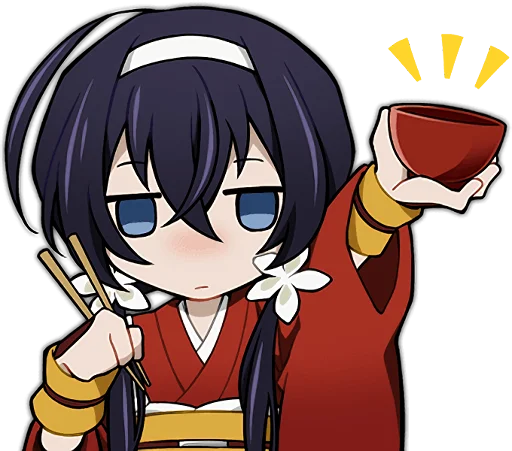 🍚 Стикер «Bungo Stray Dogs Mayoi Inu Kaikitan» для Telegram