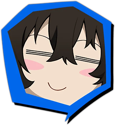 😵 Стикер «Bungo Stray Dogs Mayoi Inu Kaikitan» для Telegram