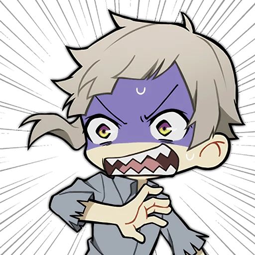 😱 Стикер «Bungo Stray Dogs Mayoi Inu Kaikitan» для Telegram