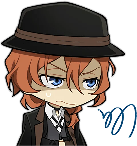 😤 Стикер «Bungo Stray Dogs Mayoi Inu Kaikitan» для Telegram