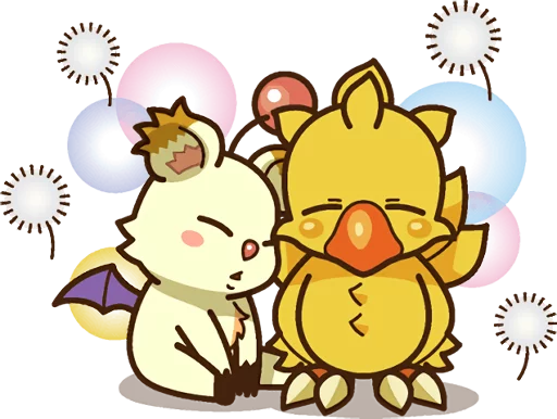 ☺️ Стикер «Chocobo» для Telegram