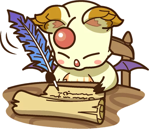📝 Стикер «Chocobo» для Telegram