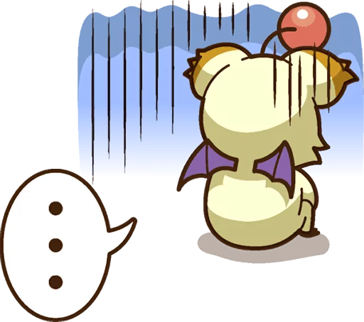 😢 Стикер «Chocobo» для Telegram