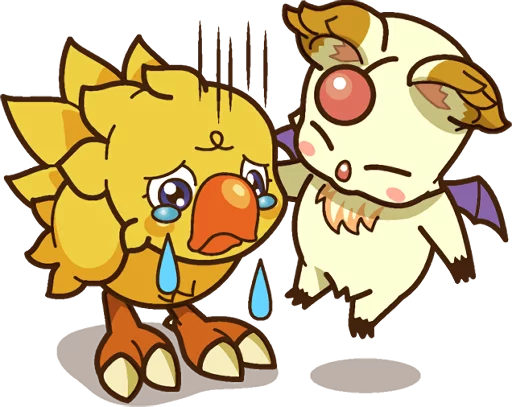😢 Стикер «Chocobo» для Telegram