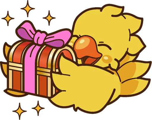 🎁 Стикер «Chocobo» для Telegram