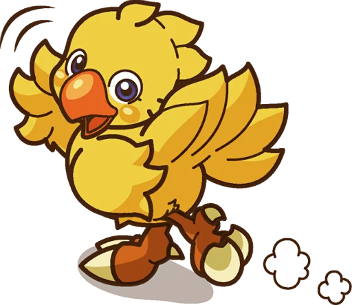 👋 Стикер «Chocobo» для Telegram