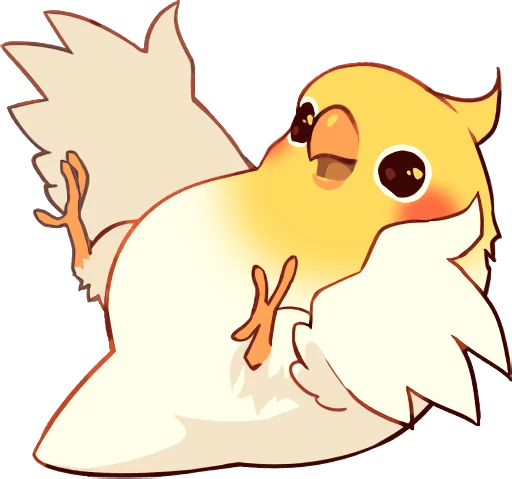 Стикерпак Coca Bird для Telegram — скачать