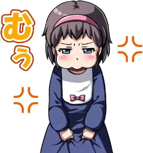 😡 Стикер «Corpse Party» для Telegram