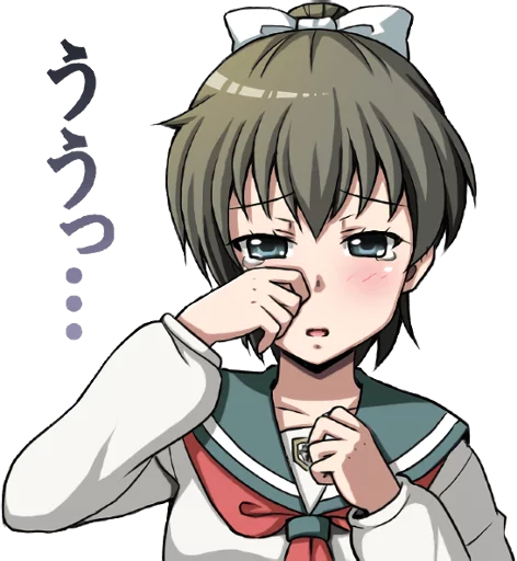 😢 Стикер «Corpse Party» для Telegram