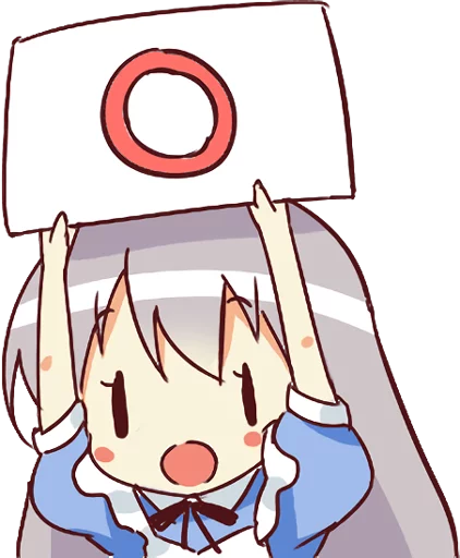 ⭕️ Стикер «CUTE GIRL Alice» для Telegram