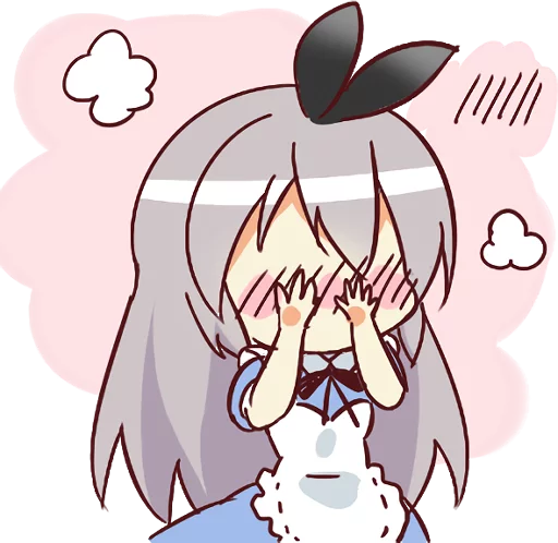 😳 Стикер «CUTE GIRL Alice» для Telegram