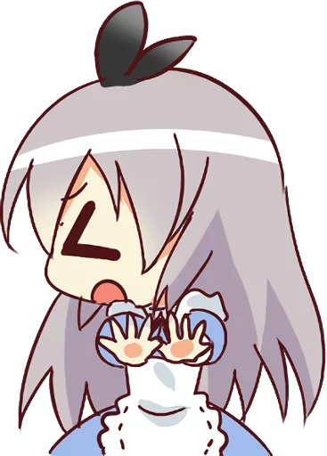 😫 Стикер «CUTE GIRL Alice» для Telegram