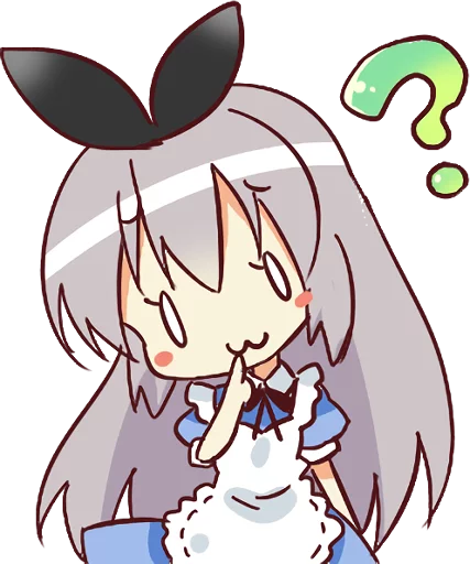 🤔 Стикер «CUTE GIRL Alice» для Telegram