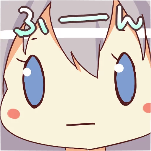 😐 Стикер «CUTE GIRL Alice» для Telegram